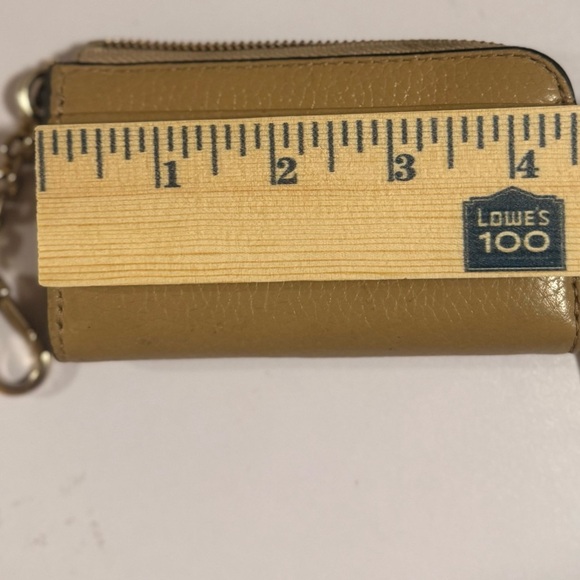 Michael Kors Tan Leather Keychain Wallet - Picture 6 of 6